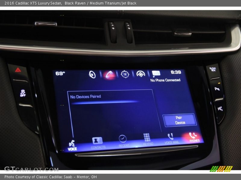 Black Raven / Medium Titanium/Jet Black 2016 Cadillac XTS Luxury Sedan