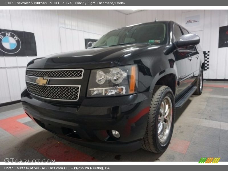 Black / Light Cashmere/Ebony 2007 Chevrolet Suburban 1500 LTZ 4x4
