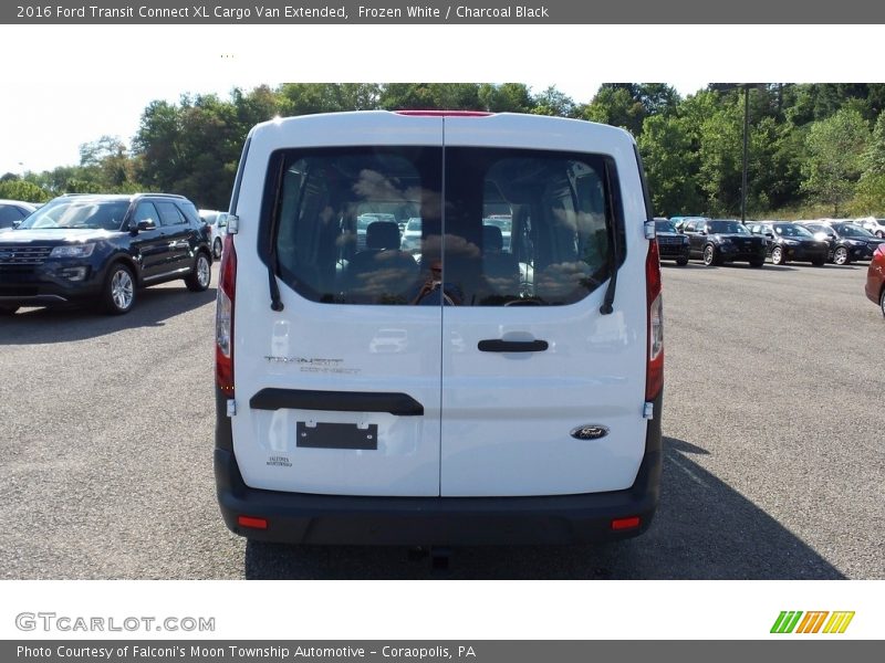 Frozen White / Charcoal Black 2016 Ford Transit Connect XL Cargo Van Extended