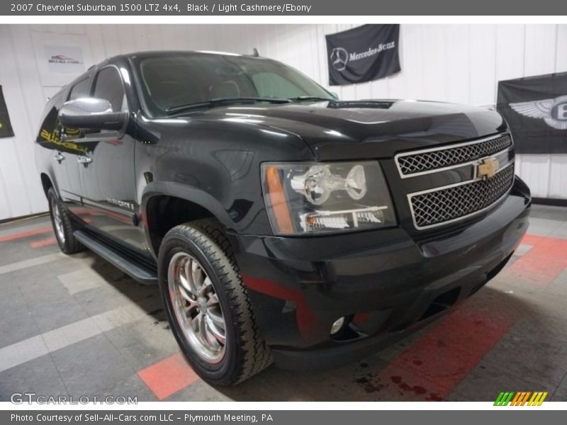 Black / Light Cashmere/Ebony 2007 Chevrolet Suburban 1500 LTZ 4x4