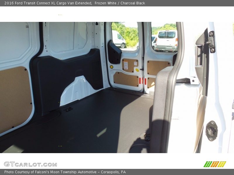 Frozen White / Charcoal Black 2016 Ford Transit Connect XL Cargo Van Extended