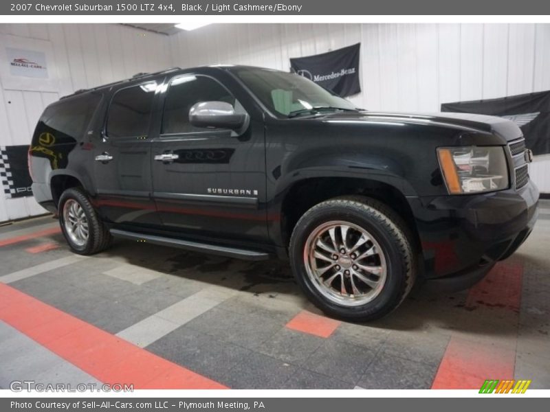 Black / Light Cashmere/Ebony 2007 Chevrolet Suburban 1500 LTZ 4x4
