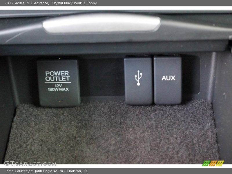 Crystal Black Pearl / Ebony 2017 Acura RDX Advance