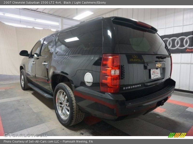 Black / Light Cashmere/Ebony 2007 Chevrolet Suburban 1500 LTZ 4x4