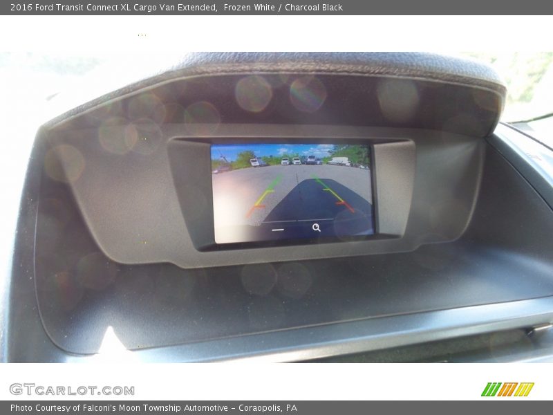 Frozen White / Charcoal Black 2016 Ford Transit Connect XL Cargo Van Extended