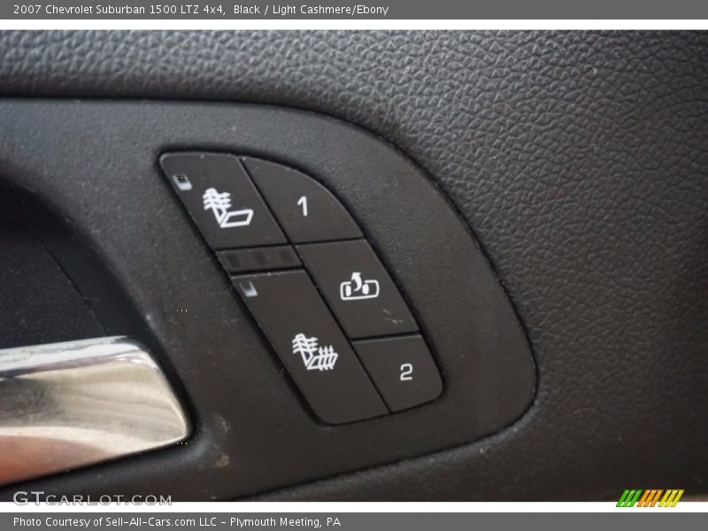 Black / Light Cashmere/Ebony 2007 Chevrolet Suburban 1500 LTZ 4x4