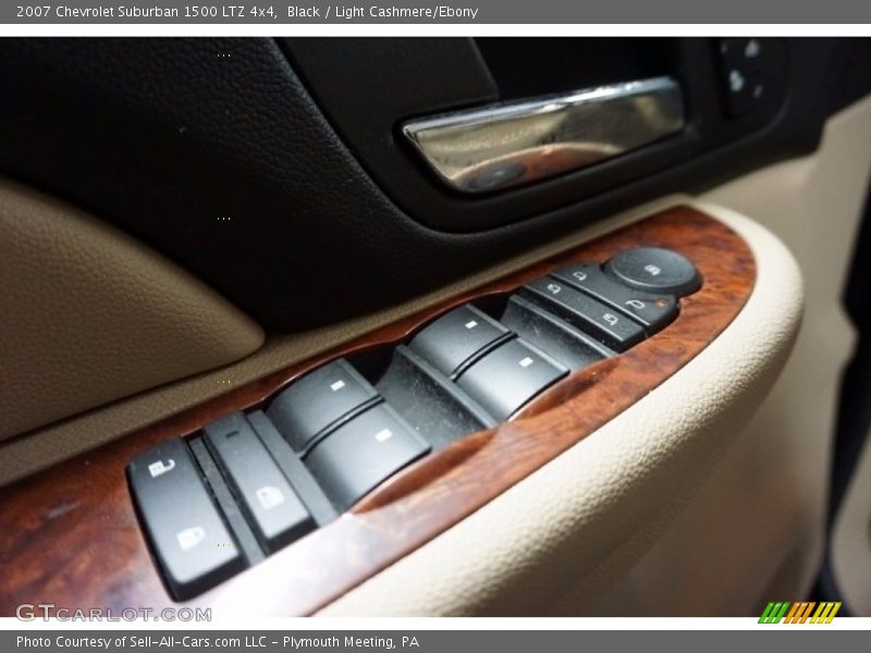 Black / Light Cashmere/Ebony 2007 Chevrolet Suburban 1500 LTZ 4x4