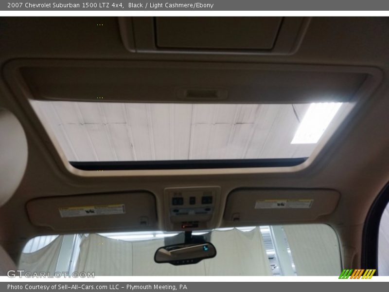 Black / Light Cashmere/Ebony 2007 Chevrolet Suburban 1500 LTZ 4x4