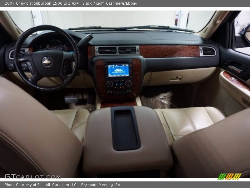 Black / Light Cashmere/Ebony 2007 Chevrolet Suburban 1500 LTZ 4x4
