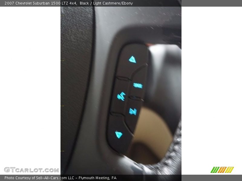 Black / Light Cashmere/Ebony 2007 Chevrolet Suburban 1500 LTZ 4x4
