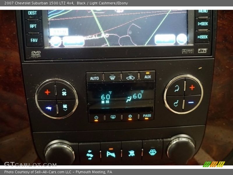 Black / Light Cashmere/Ebony 2007 Chevrolet Suburban 1500 LTZ 4x4