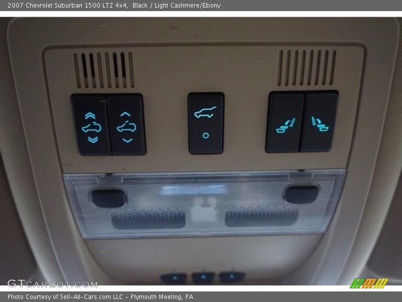 Black / Light Cashmere/Ebony 2007 Chevrolet Suburban 1500 LTZ 4x4