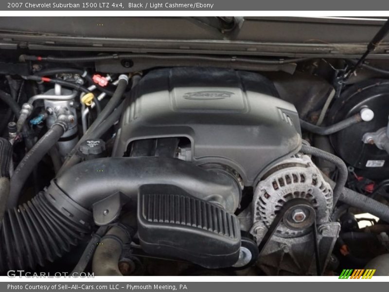 Black / Light Cashmere/Ebony 2007 Chevrolet Suburban 1500 LTZ 4x4