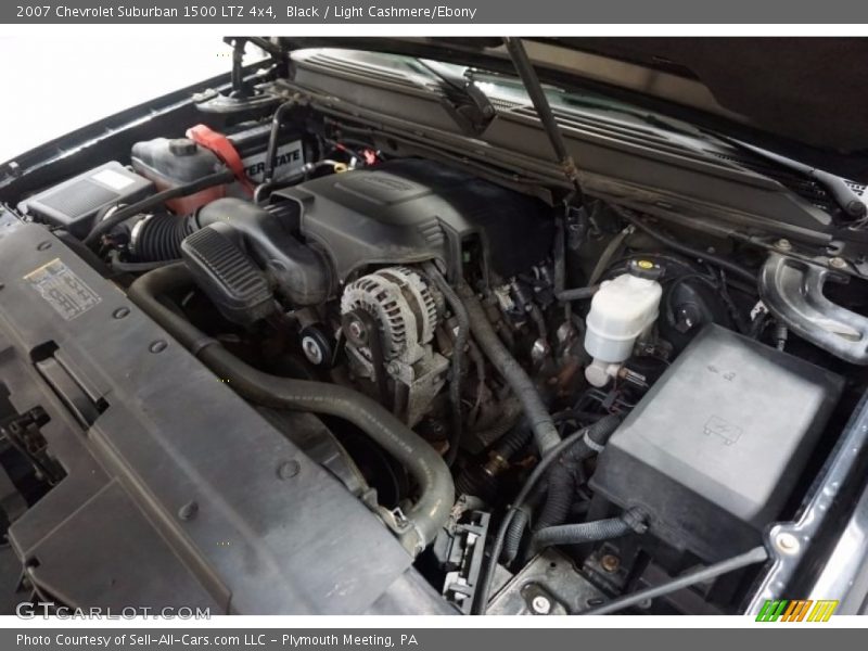 Black / Light Cashmere/Ebony 2007 Chevrolet Suburban 1500 LTZ 4x4
