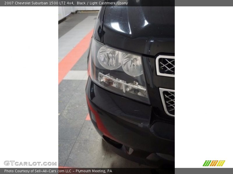 Black / Light Cashmere/Ebony 2007 Chevrolet Suburban 1500 LTZ 4x4