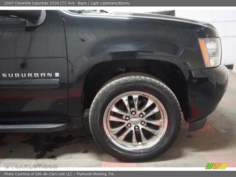 Black / Light Cashmere/Ebony 2007 Chevrolet Suburban 1500 LTZ 4x4