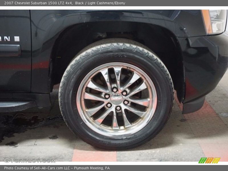 Black / Light Cashmere/Ebony 2007 Chevrolet Suburban 1500 LTZ 4x4
