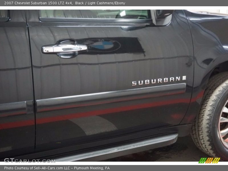 Black / Light Cashmere/Ebony 2007 Chevrolet Suburban 1500 LTZ 4x4