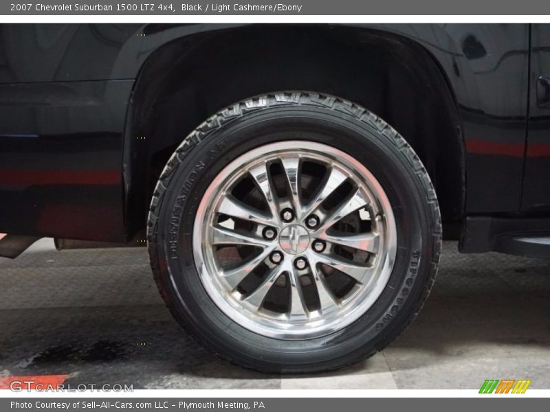 Black / Light Cashmere/Ebony 2007 Chevrolet Suburban 1500 LTZ 4x4