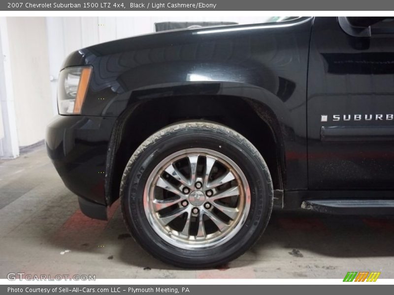 Black / Light Cashmere/Ebony 2007 Chevrolet Suburban 1500 LTZ 4x4