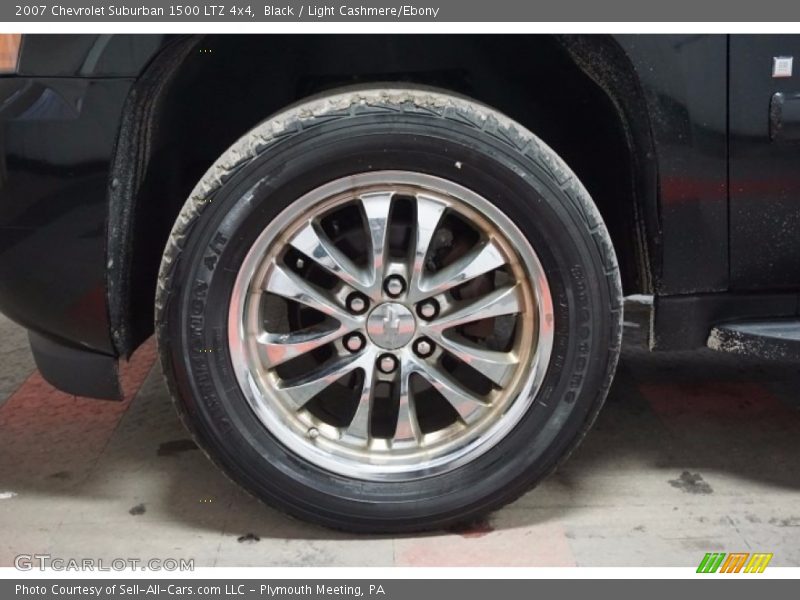 Black / Light Cashmere/Ebony 2007 Chevrolet Suburban 1500 LTZ 4x4