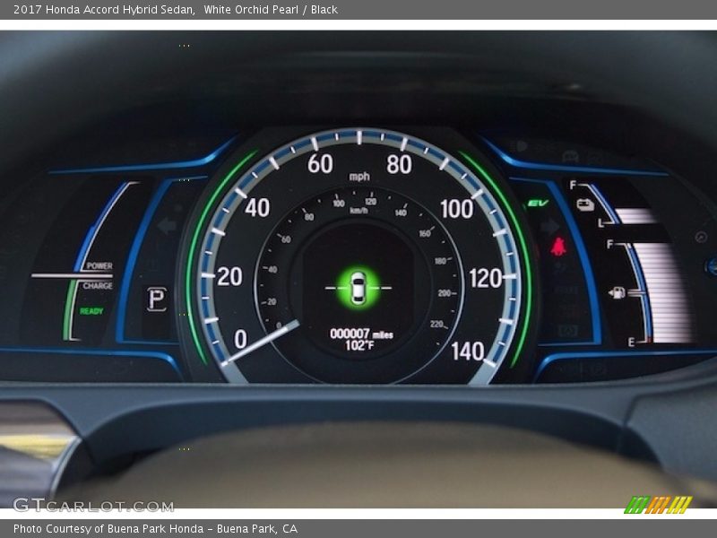  2017 Accord Hybrid Sedan Hybrid Sedan Gauges