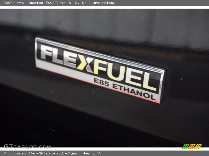 Black / Light Cashmere/Ebony 2007 Chevrolet Suburban 1500 LTZ 4x4