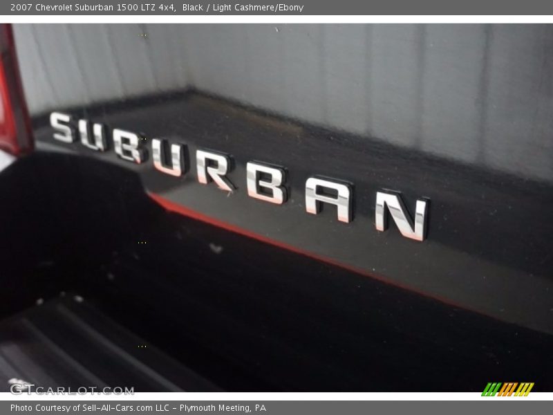 Black / Light Cashmere/Ebony 2007 Chevrolet Suburban 1500 LTZ 4x4