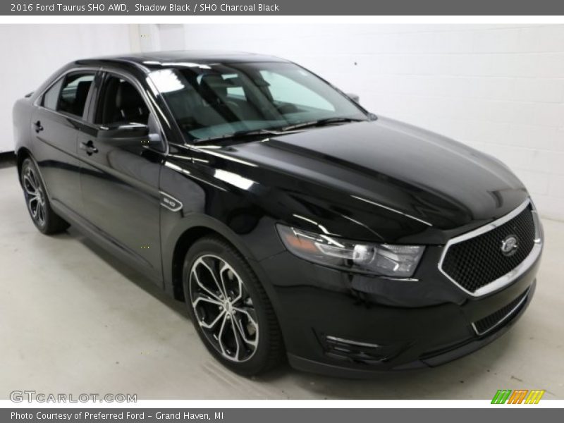 Shadow Black / SHO Charcoal Black 2016 Ford Taurus SHO AWD