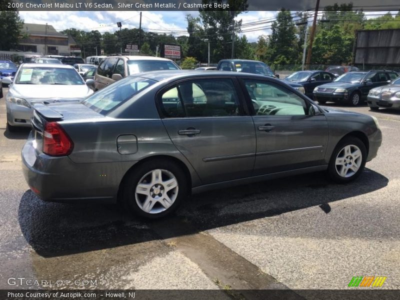 Silver Green Metallic / Cashmere Beige 2006 Chevrolet Malibu LT V6 Sedan
