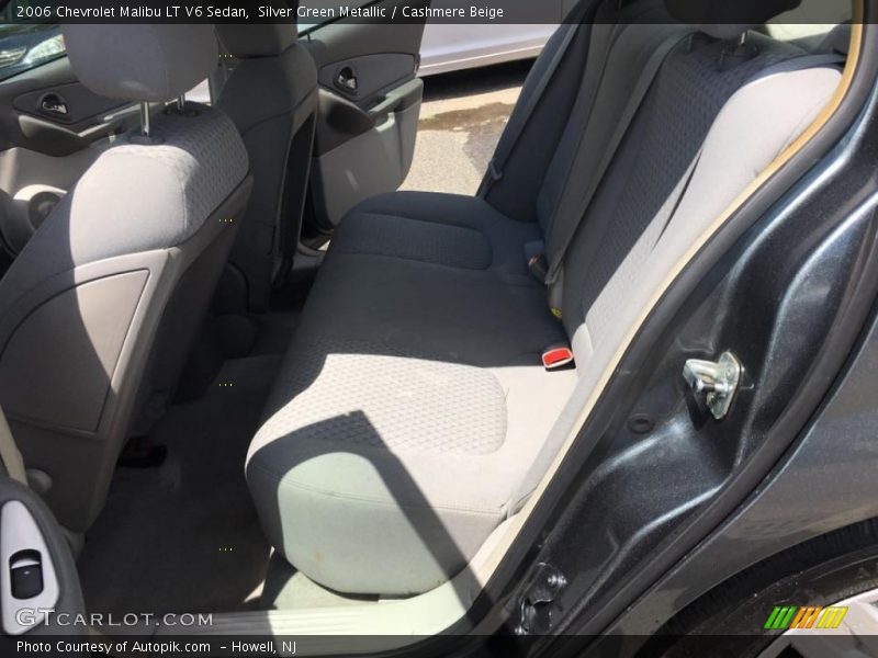 Silver Green Metallic / Cashmere Beige 2006 Chevrolet Malibu LT V6 Sedan