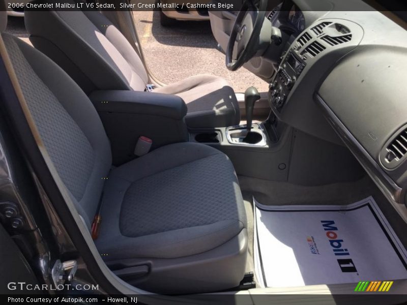 Silver Green Metallic / Cashmere Beige 2006 Chevrolet Malibu LT V6 Sedan