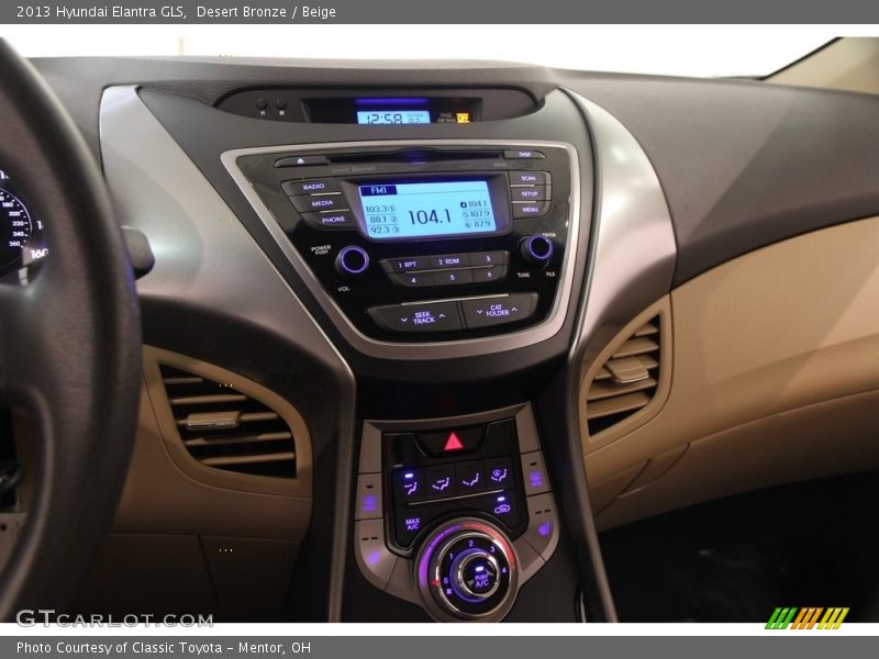 Desert Bronze / Beige 2013 Hyundai Elantra GLS