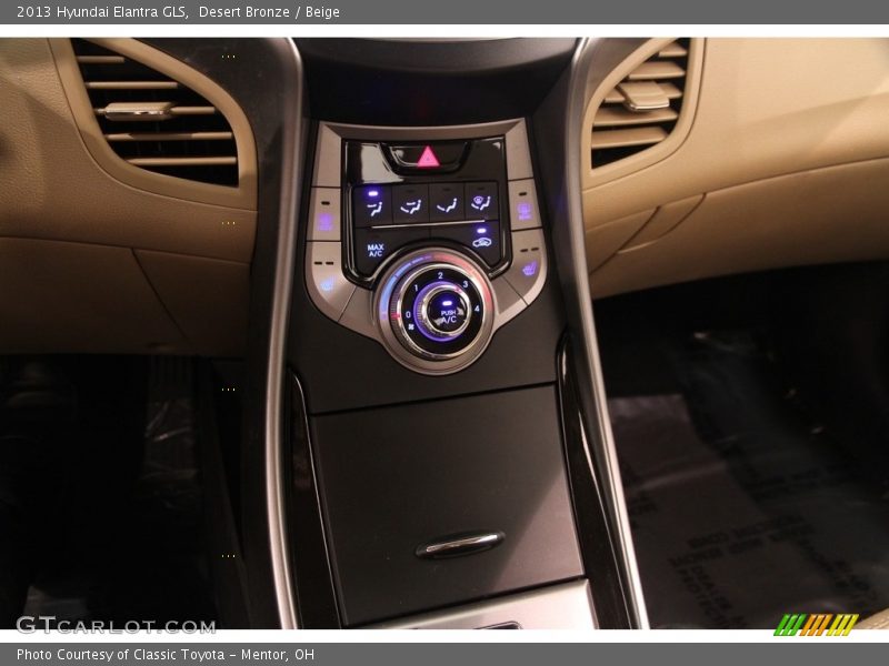 Desert Bronze / Beige 2013 Hyundai Elantra GLS