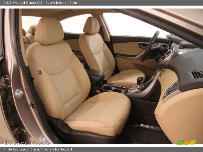 Desert Bronze / Beige 2013 Hyundai Elantra GLS