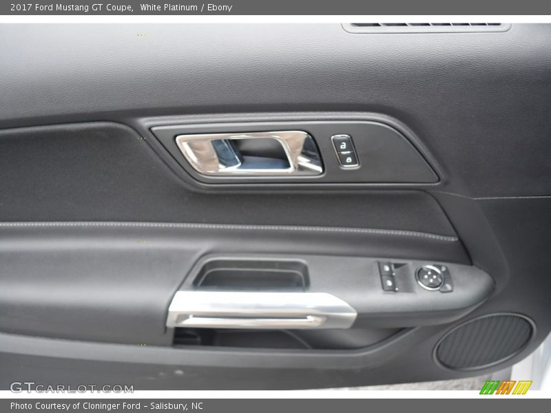White Platinum / Ebony 2017 Ford Mustang GT Coupe