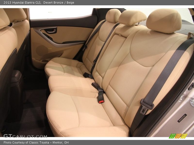 Desert Bronze / Beige 2013 Hyundai Elantra GLS