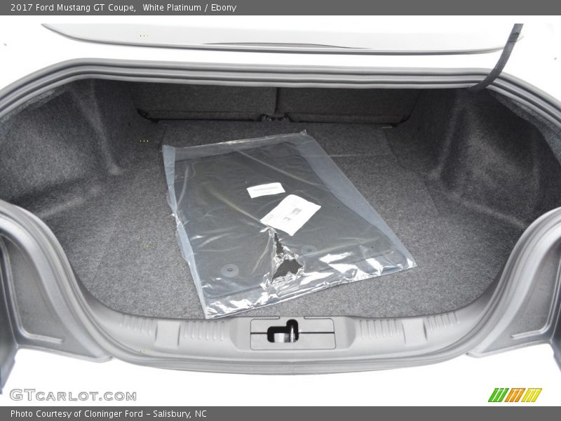 White Platinum / Ebony 2017 Ford Mustang GT Coupe