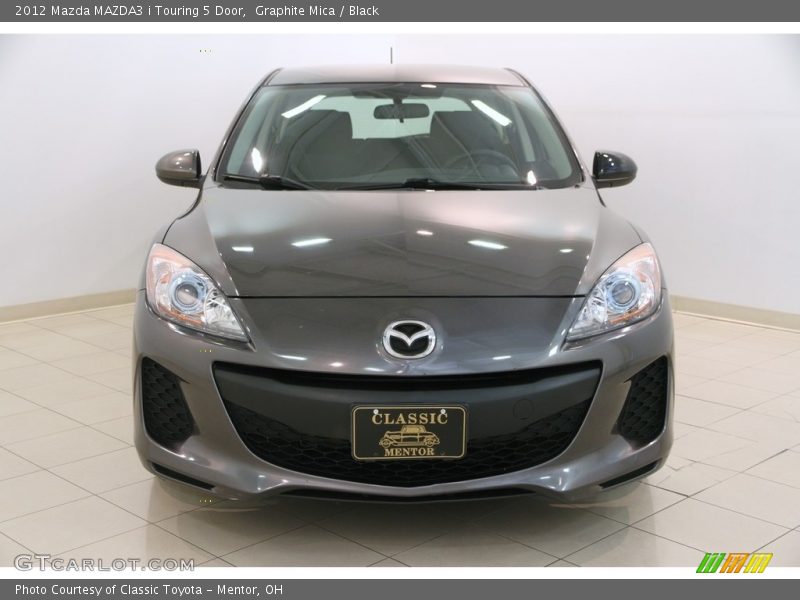 Graphite Mica / Black 2012 Mazda MAZDA3 i Touring 5 Door