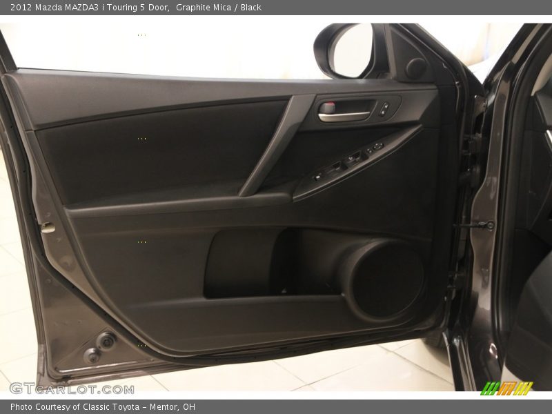 Graphite Mica / Black 2012 Mazda MAZDA3 i Touring 5 Door