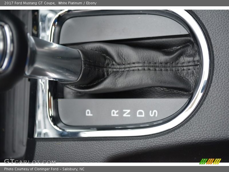 White Platinum / Ebony 2017 Ford Mustang GT Coupe