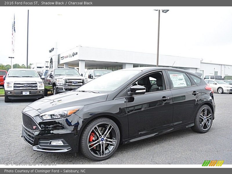 Shadow Black / Charcoal Black 2016 Ford Focus ST