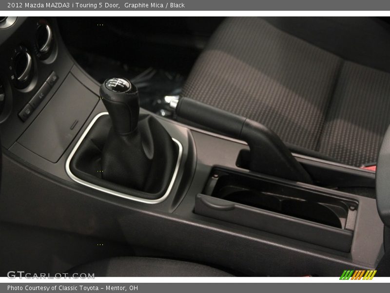 Graphite Mica / Black 2012 Mazda MAZDA3 i Touring 5 Door