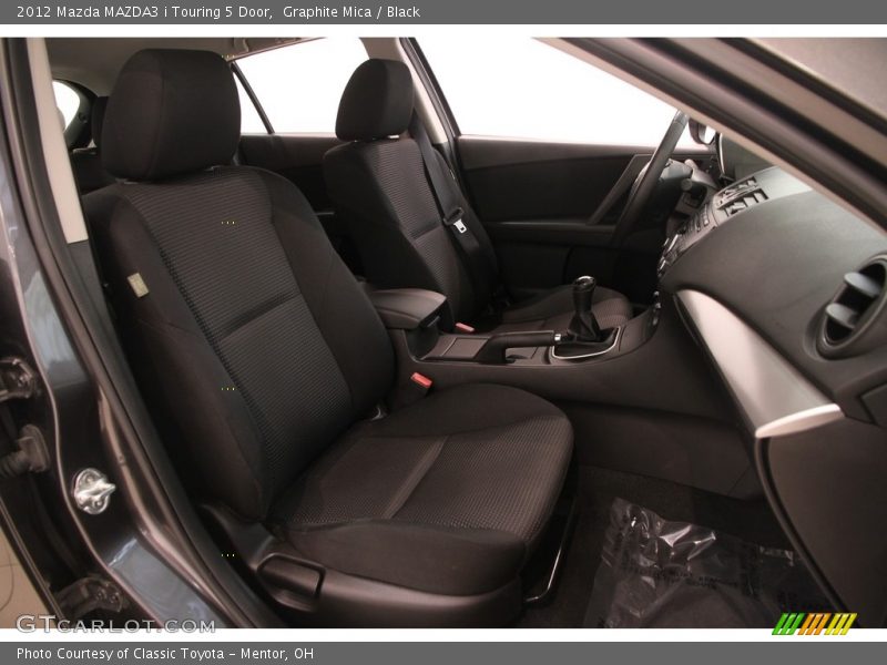Graphite Mica / Black 2012 Mazda MAZDA3 i Touring 5 Door
