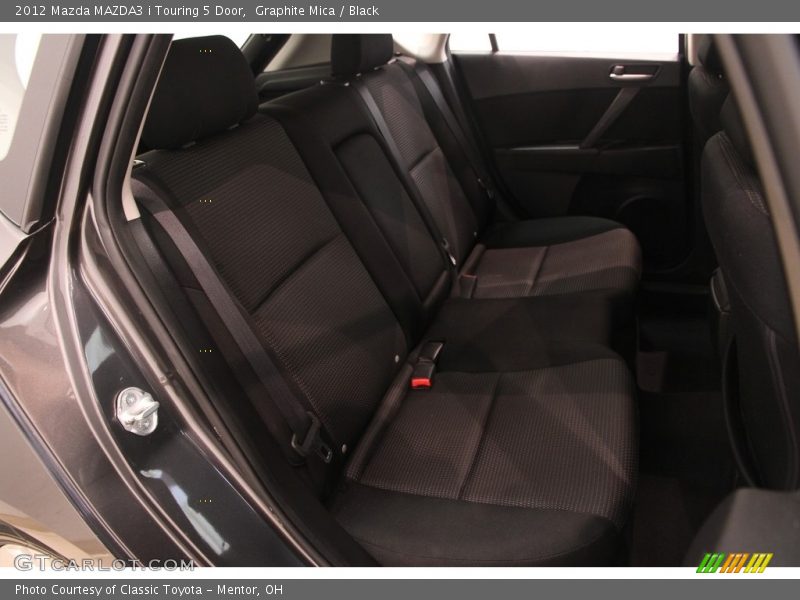 Graphite Mica / Black 2012 Mazda MAZDA3 i Touring 5 Door