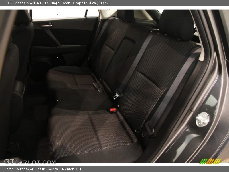 Graphite Mica / Black 2012 Mazda MAZDA3 i Touring 5 Door