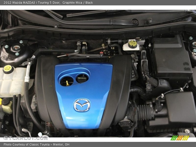 Graphite Mica / Black 2012 Mazda MAZDA3 i Touring 5 Door