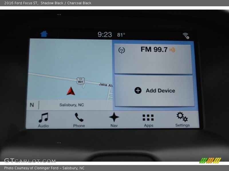 Shadow Black / Charcoal Black 2016 Ford Focus ST