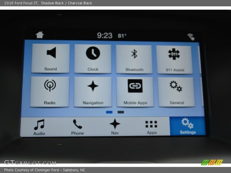 Shadow Black / Charcoal Black 2016 Ford Focus ST