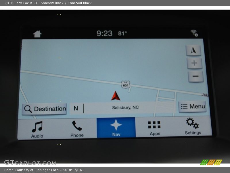 Shadow Black / Charcoal Black 2016 Ford Focus ST